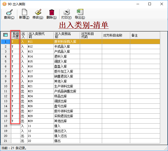 倉(cāng)庫(kù)管理系統(tǒng)-入庫(kù)類(lèi)別