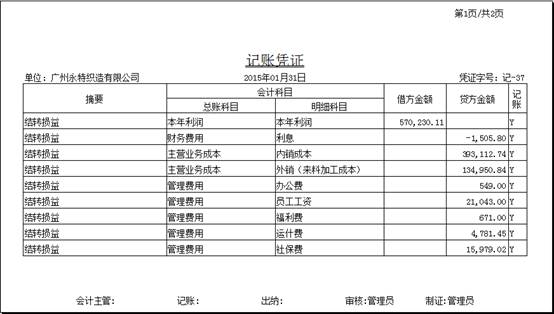 財(cái)務(wù)軟件-會(huì)計(jì)憑證-打印預(yù)覽